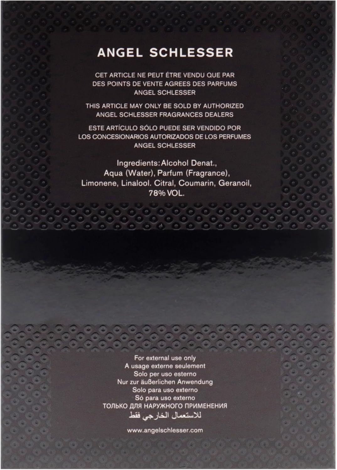 Angel Schlesser Essential For Men Edt Spray 100 Ml