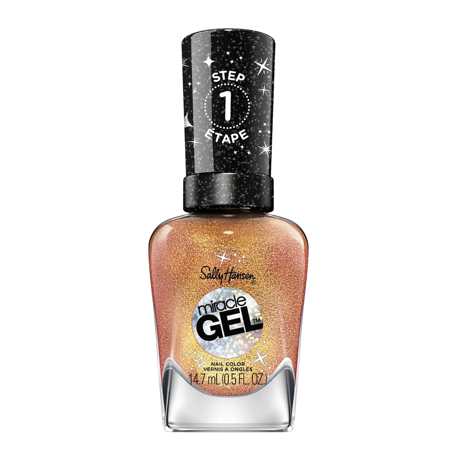 Sally Hansen Miracle Gel Merry And Bright Collection It'S Electric - 0.5 Fl Oz