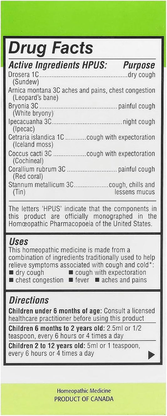 Kids 0-9 Cough+Cold 100 Milliliters