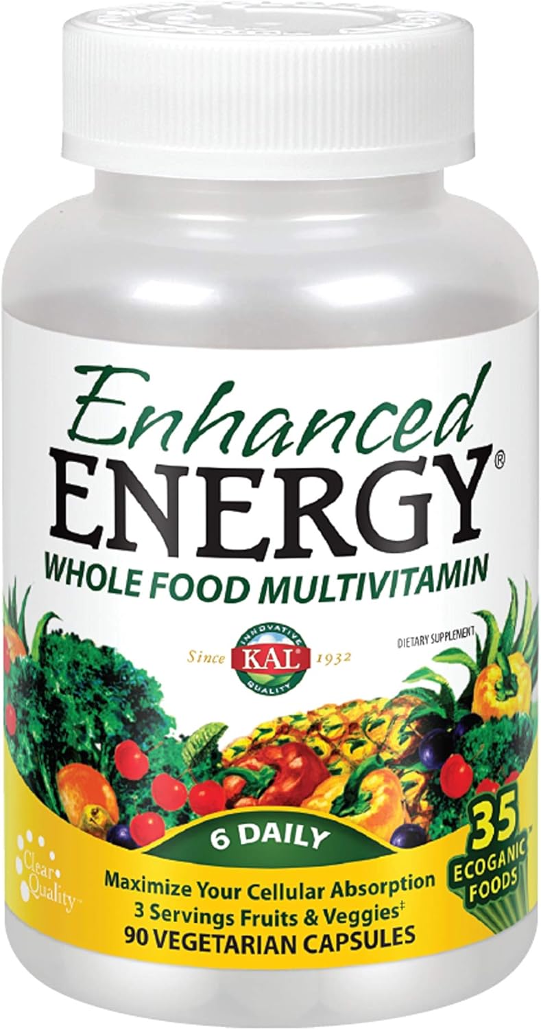 Kal 021245459286 Enhanced Energy, 90 Count