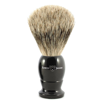 Edwin Jagger Medium Best Badger English Shaving Brush (Imitation Ebony)