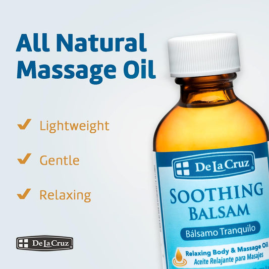 De La Cruz Soothing Balsam (Balsamo Tranquilo) Massage Oil - No Preser