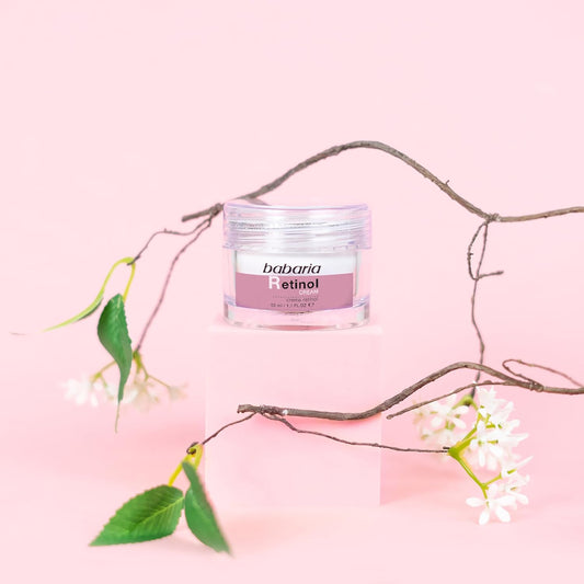 Babaria Retinol Face Rejuvenator - Night Cream Face Moisturizer - Anti Aging Cream With Hyaluronic Acid For Wrinkle Reduction And Firmness - 2 Pc