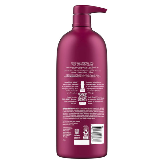 Nexxus Hair Color Assure Conditioner With Proteinfusion, For Color Treated Hair Color Hair Conditioner 33.8 Oz