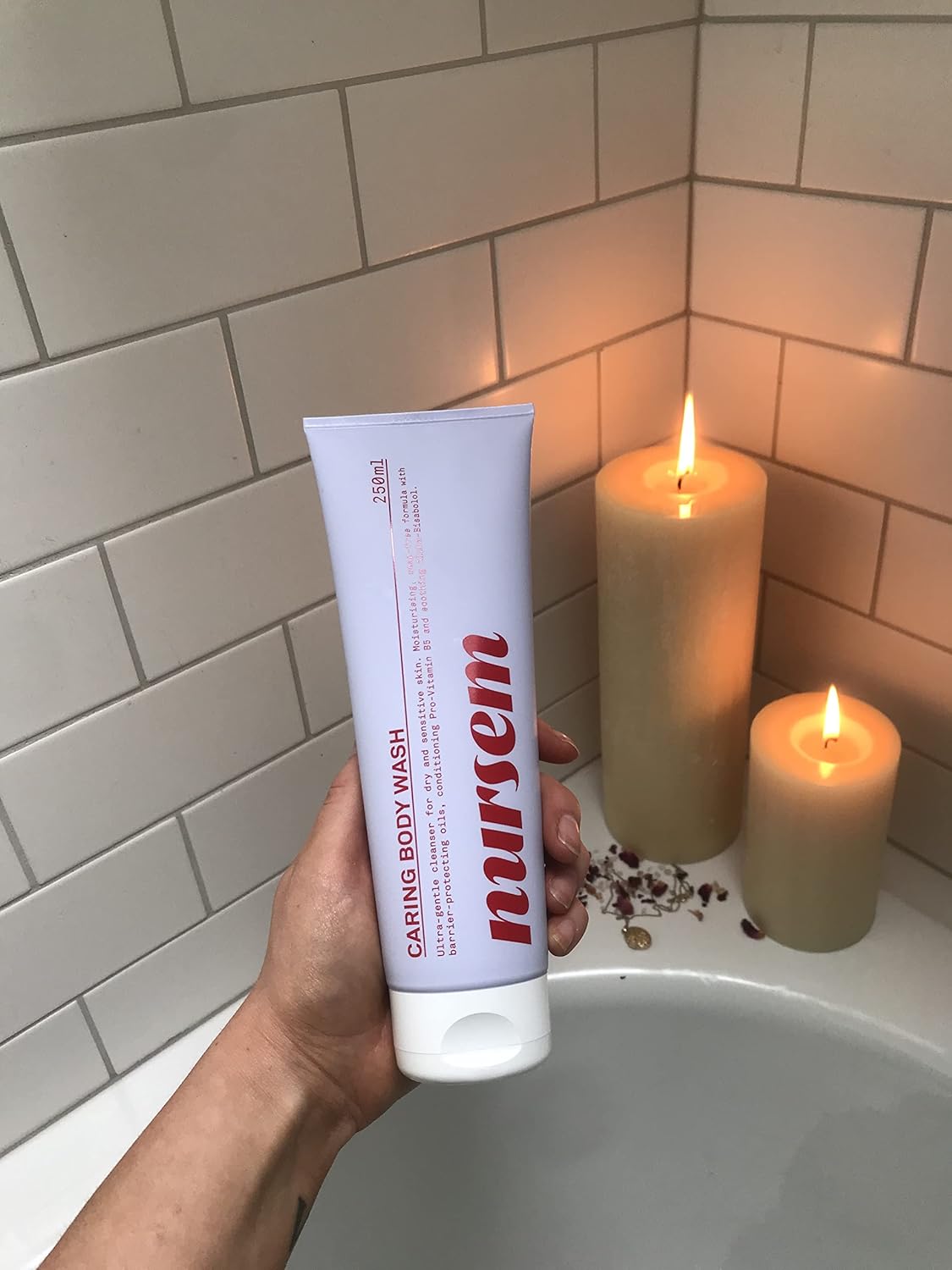 Nursem CARING BODY WASH – 250ml | Ultra-gentle eczema body wash for dry skin, body wash sensitive skin : Amazon.co.uk: Beauty