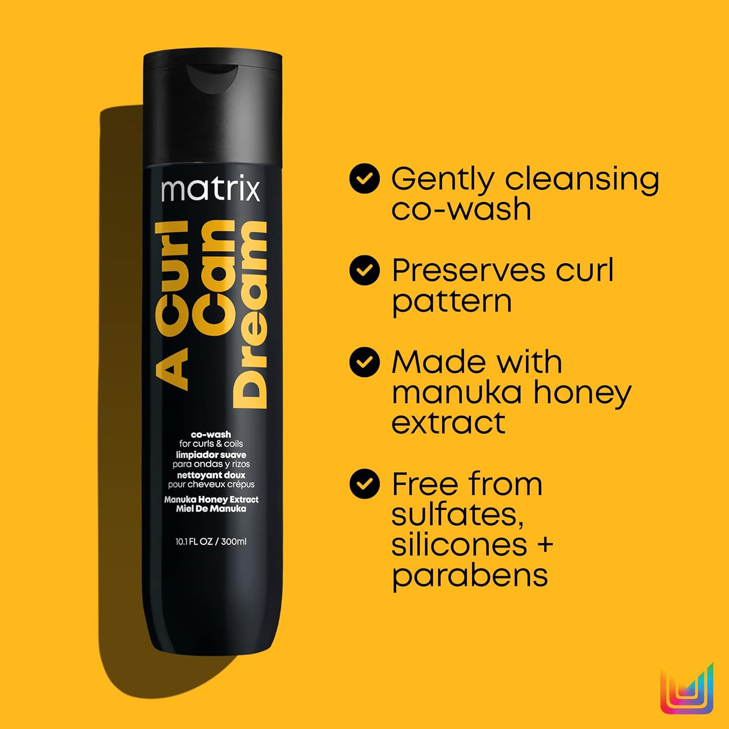 Matrix A Curl Can Dream Co-Wash Cleansing Conditioner and Rich Hair Mask Set | Revives Curls Between Washes | For Curly & Coily Hair | With Manuka Honey Extract | Packaging May Vary : Beauty & Personal Care