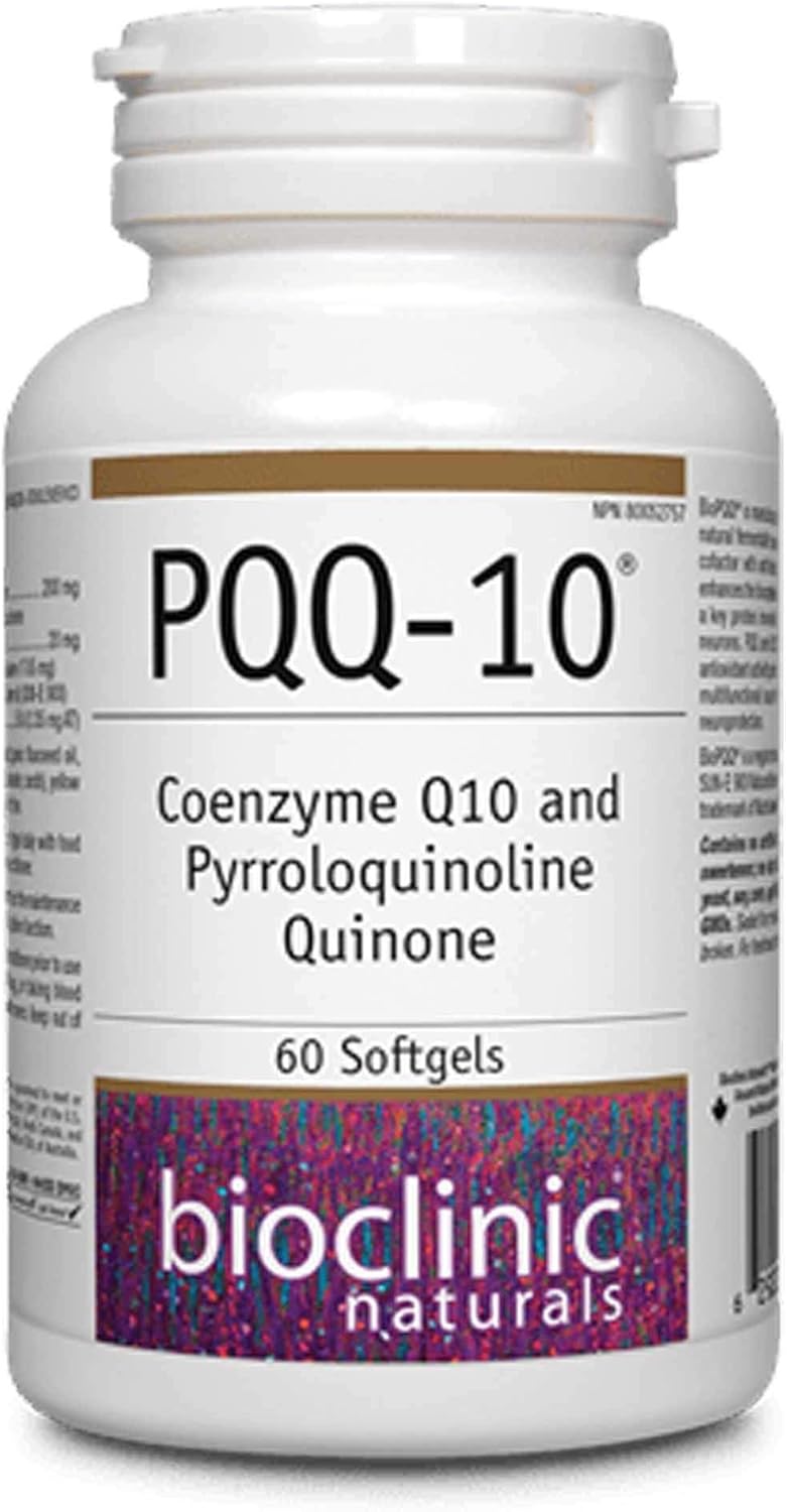 Cerebrovital Pqq-10 60 Softgels - Bioclinic Naturals