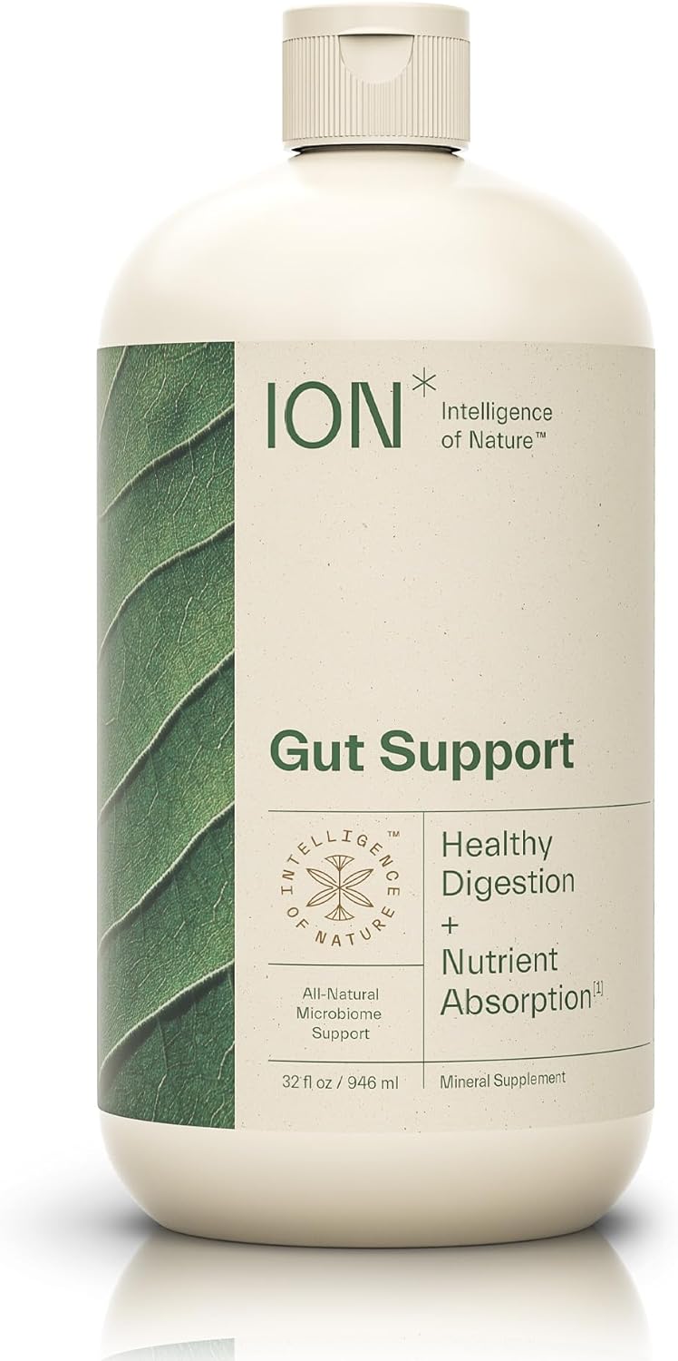 Gut Support Liquid | Promotes Digestive Wellness, Strengthens Immune Function, Alleviates Gluten Sensitivity, Enhances Mental Clarity | 2-Month Supply (32 oz.)