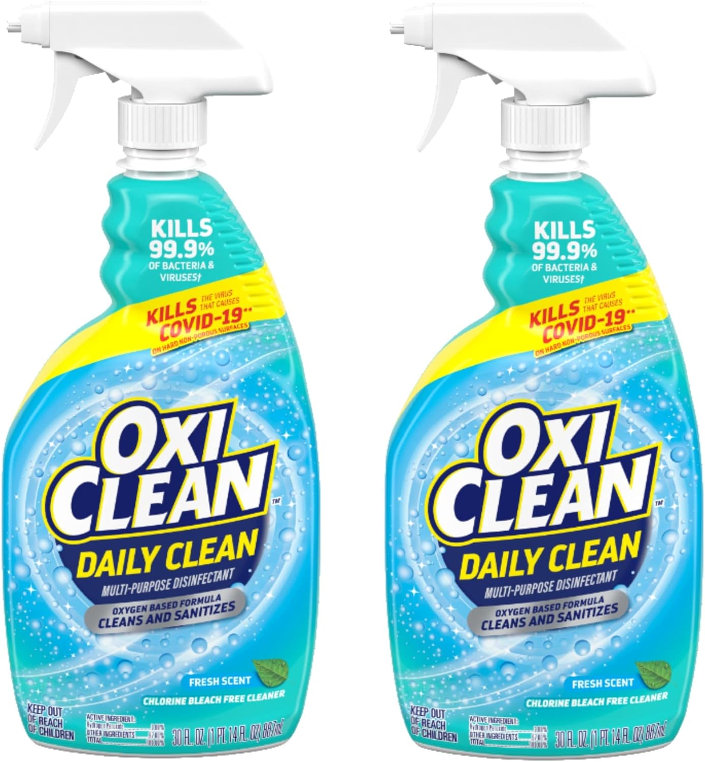 Oxiclean Daily Clean Multi-Purpose Disinfectant, 30 Oz (Pack Of 2)