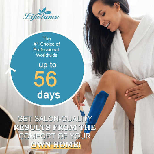 Lifestance Aloe Vera Wax Beads, Wax For Sensitive Skin, Hair Removal Wax Beans For Face, Legs, Coarse & Fine Hair, Pearl Beads, Unisex, 16 Ounce, 20 Count