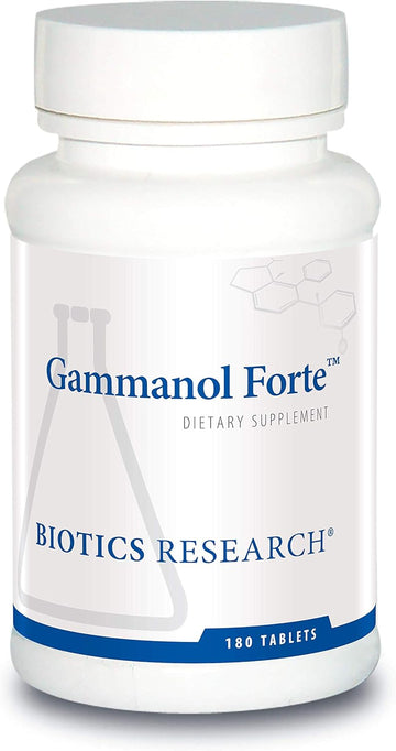 Biotics Research, Gammanol Forte Supports Lean Muscle Mass, Proper Endorphin Release, Healthy Human Growth Activity, Supports Gastric Health 180 Tablets