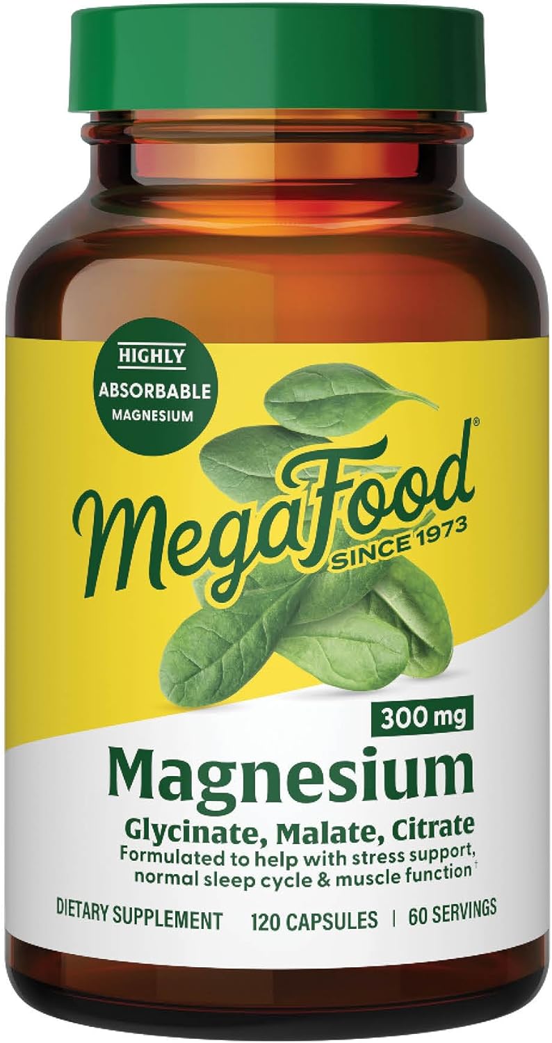 Megafood Magnesium 300Mg, 120 Ct