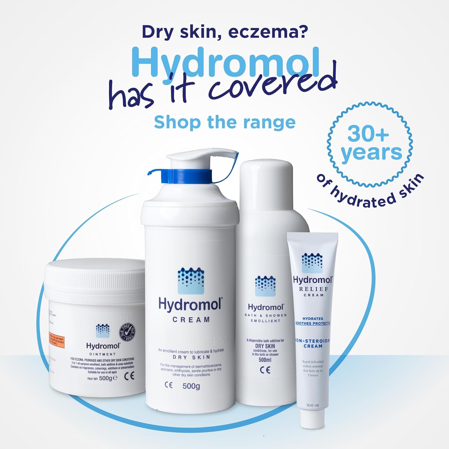 Hydromol Ointment, for The Management of Dermatitis, Eczema, Psoriasis and Other Dry Skin Conditions, Day and Night Treatment, suitable for sensitive skin, unfragranced, SLS Free, for all ages, 50g : Amazon.co.uk: Health & Personal Care