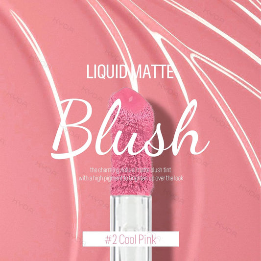 Kyda Liquid Blush, Matte Tinted For Cheeks, Lasting Dewy Finish, High Pigment Soft Creamy Blush, Blendable Lightweight Cover-Terracotta Color
