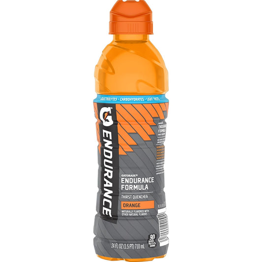 Gatorade Endurance, Orange 24Oz Bottles, (8 Pack)