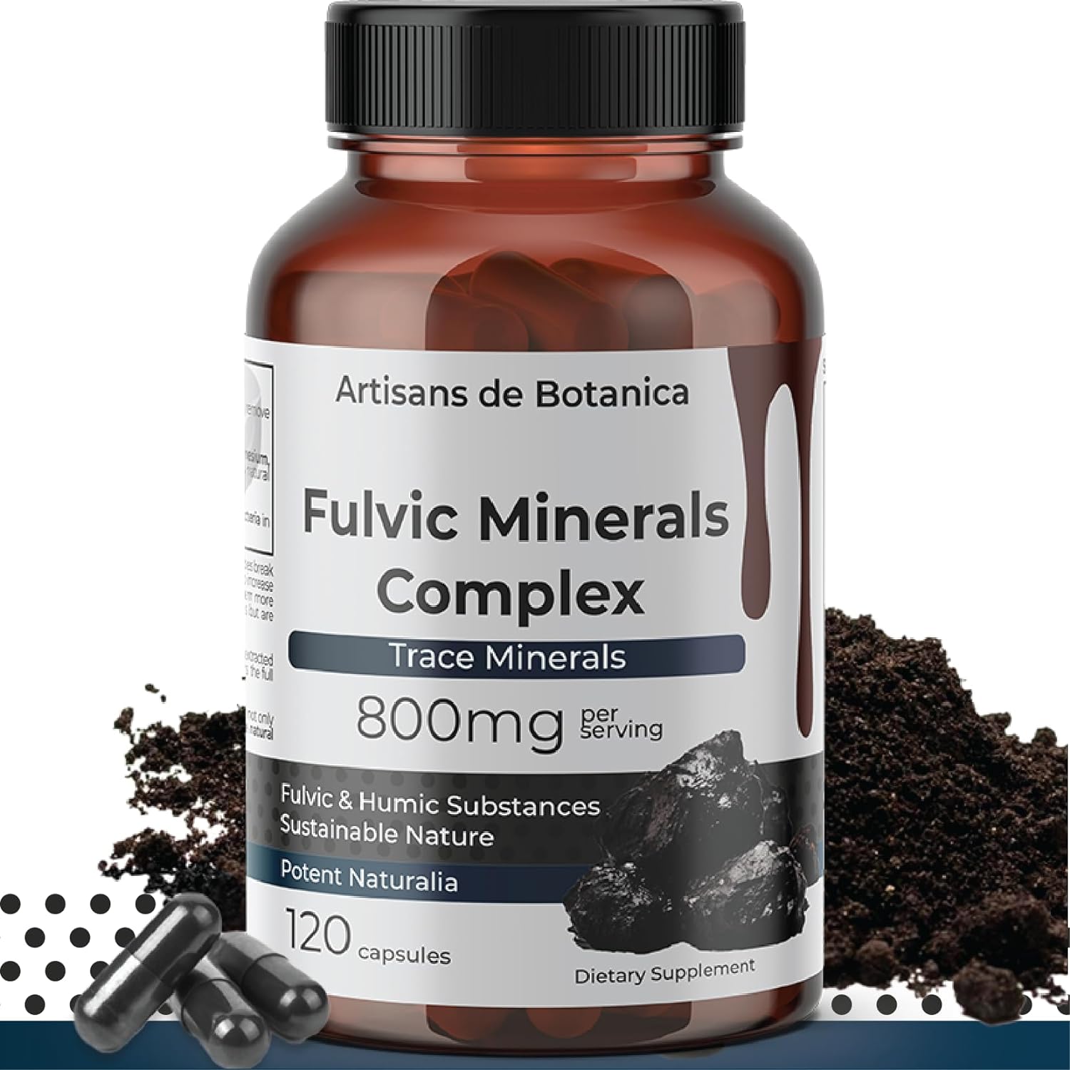 Fulvic Acid and Trace Minerals Complex, 120 Softgel caps, Nutrient Abs