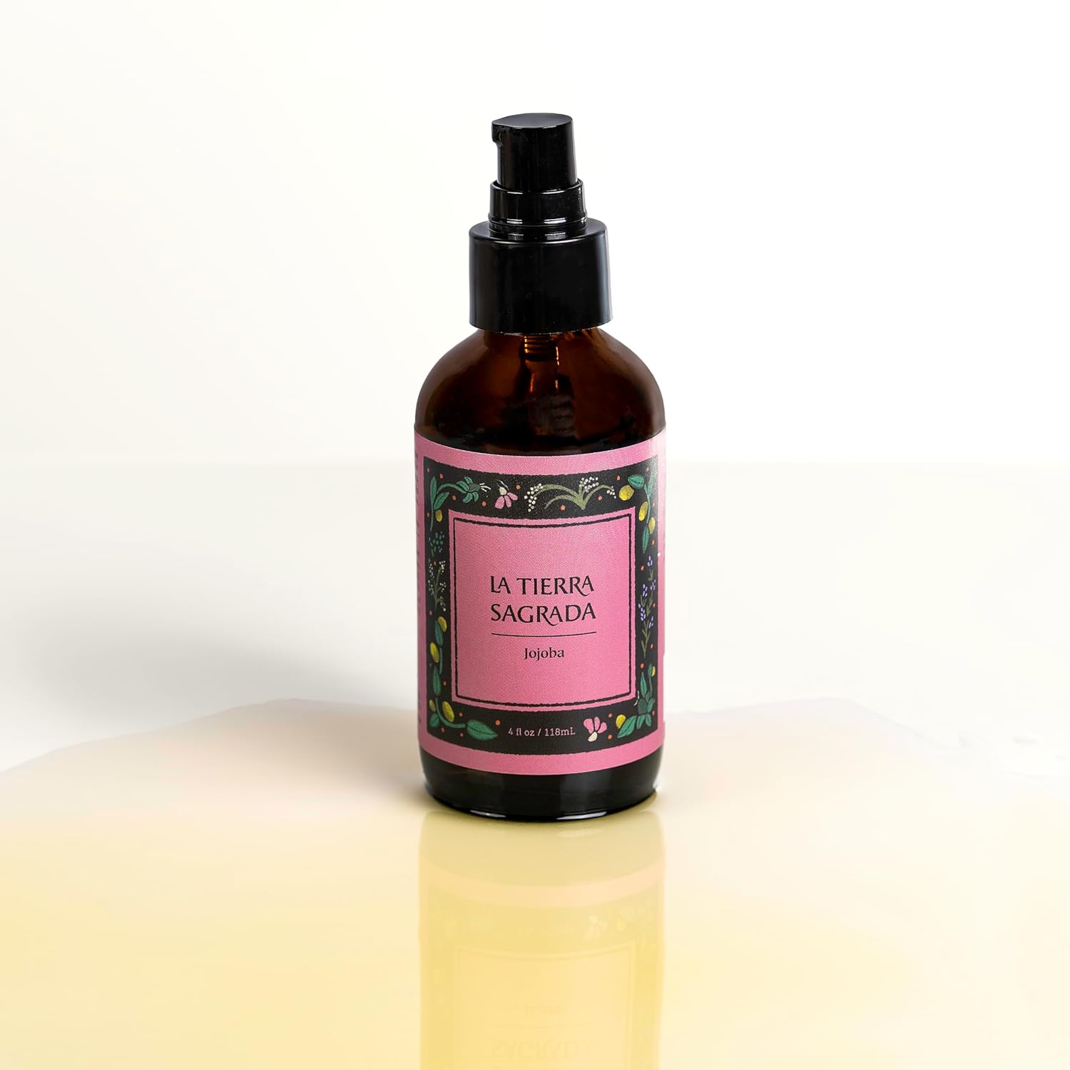 La Tierra Sagrada - Natural Jojoba Hair Oil (4 Oz) : Beauty & Personal Care