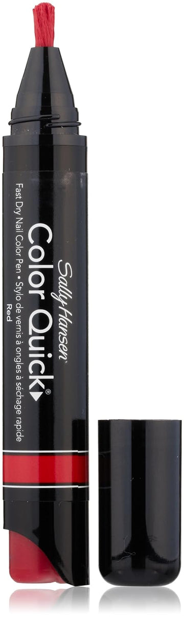 Sally Hansen Color Quick Nail Enamel - Red - 0.14 Oz