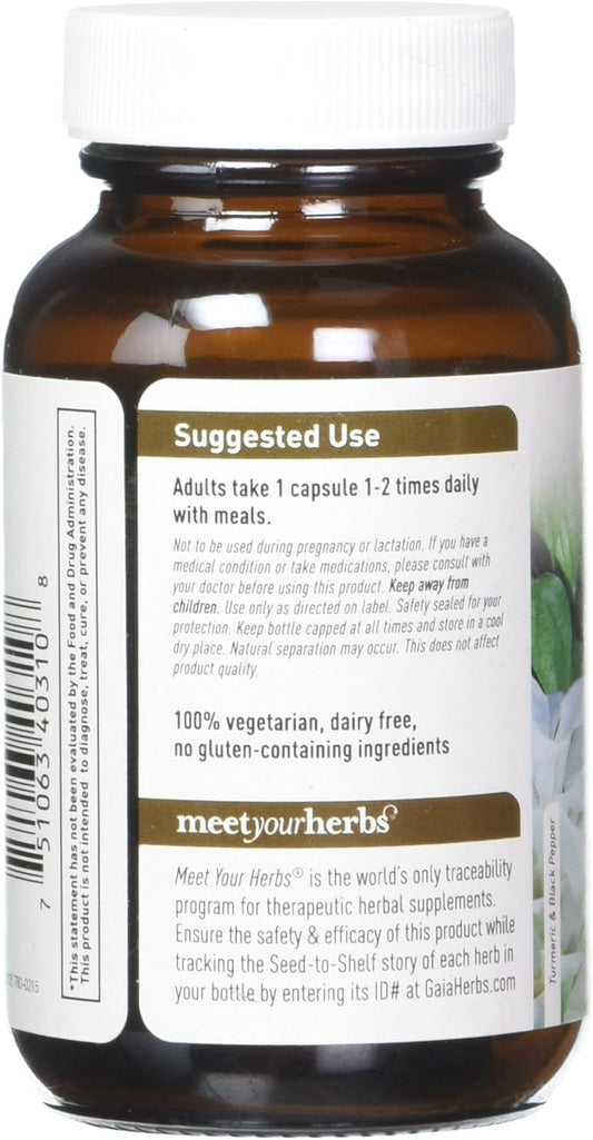 Turmeric Supreme Gaia Herbs 60 VCaps