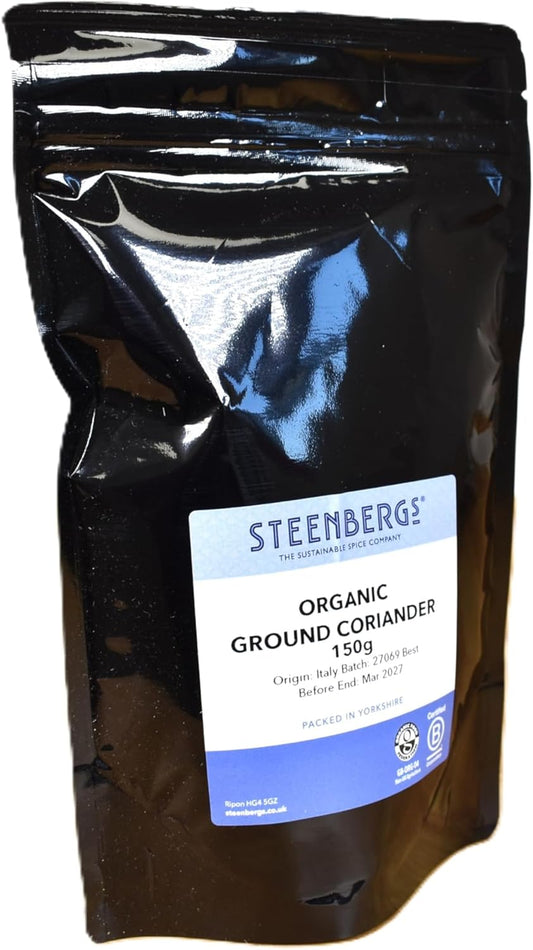 Steenbergs Organic Coriander Powder; Refill 150G