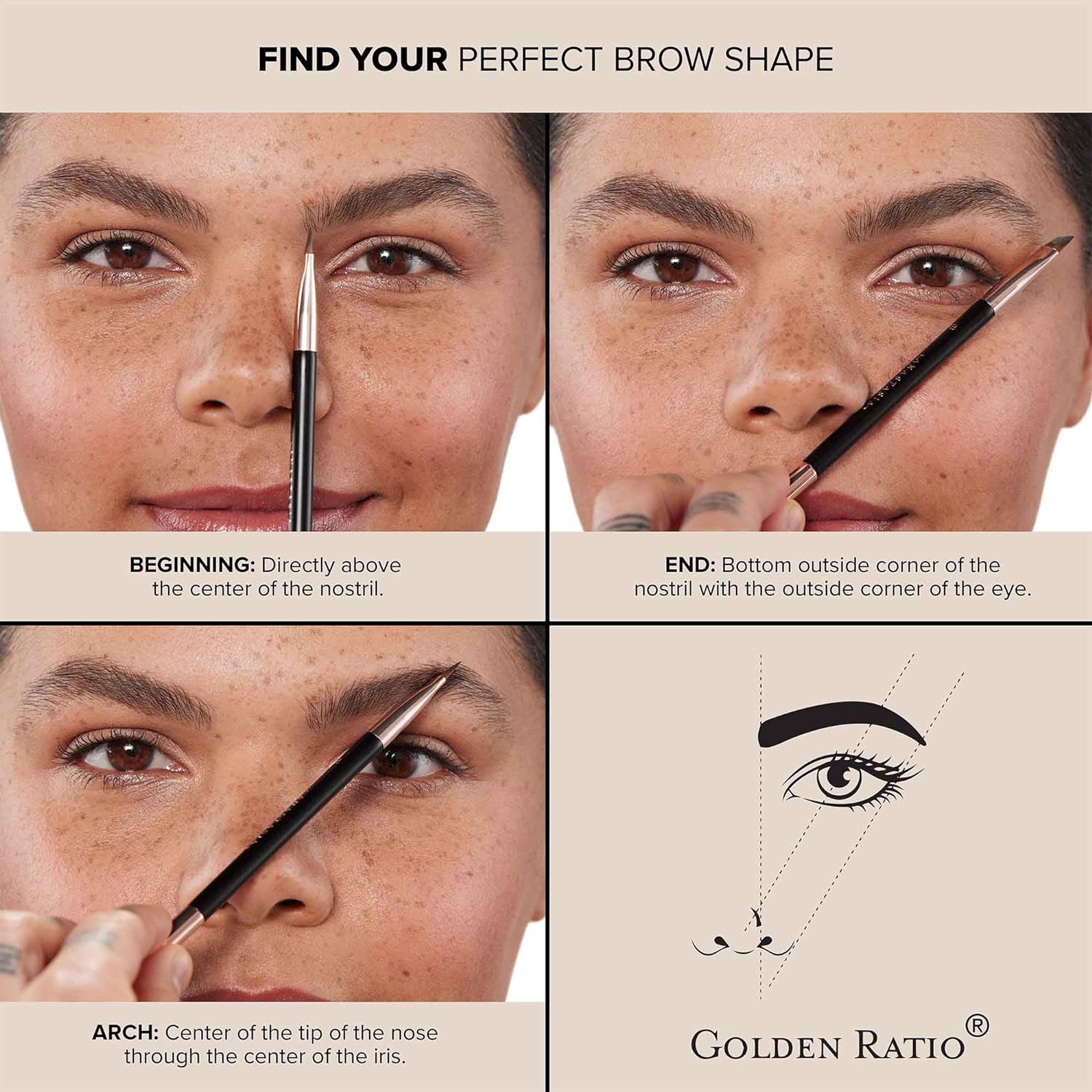 Anastasia Beverly Hills - Brow Definer Deluxe - Ebony : Amazon.co.uk: Beauty