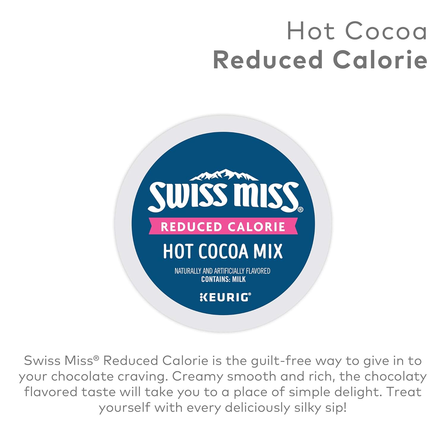 Swiss Miss Hot Cocoa Variety Pack, Keurig Single-Serve Hot Chocolate K-Cup Pods, 40 Count