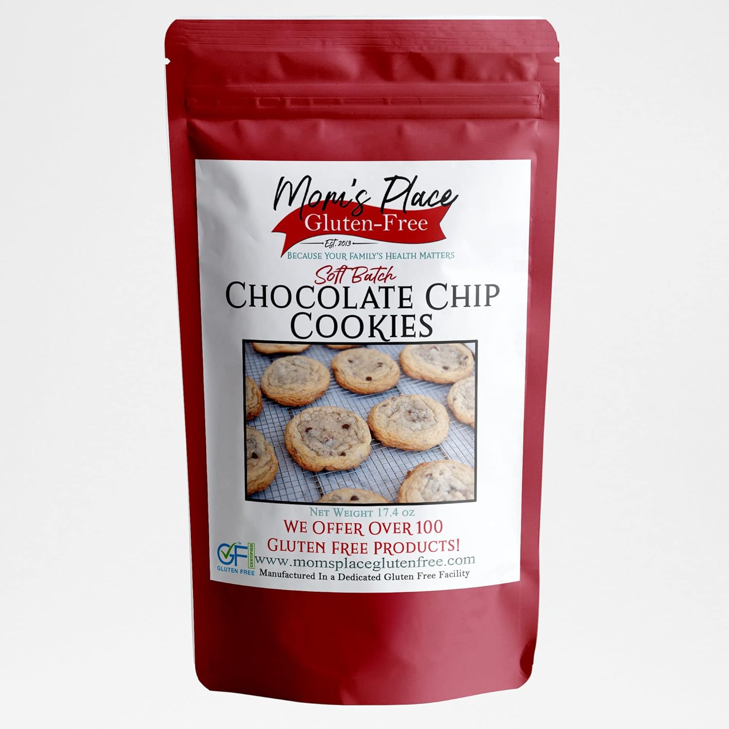 Mom's Place Gluten Free Chocolate Chip Cookie Mix