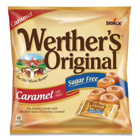 Werther'S Original Hard Candy, Sugar-Free, (1) 2.75 Oz Bag : Grocery & Gourmet Food