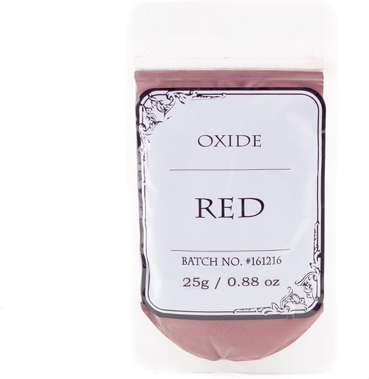 Mystic Moments | Red Oxide Mineral Powder 25g Natural Vegan GMO Free : Amazon.co.uk: Home & Kitchen