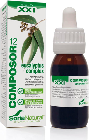 Soria Natural Composor 12 Eucalyptus Complex Xxi - 50 Ml