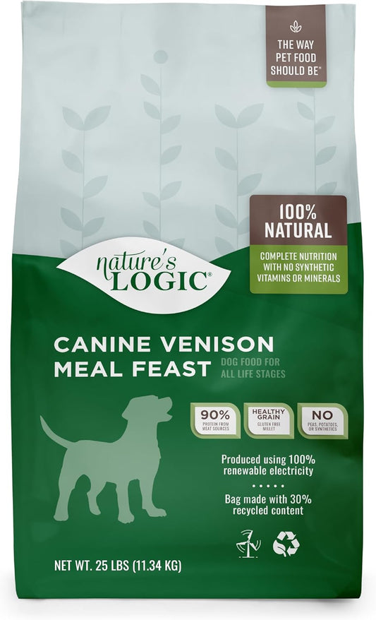Nature'S Logic Dog Food Canine Meal Feast, Venison