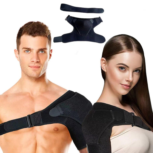 Shoulder Brace Support, Joint Pain Relief Stabilizer, Adjustable Left & Right Shoulder Support Bandage, shoulder fixers, anti-injury shoulder pads