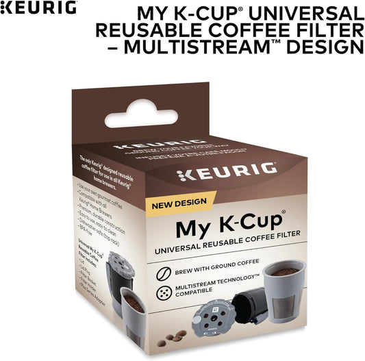 Keurig My K-Cup Universal Reusable Filter Multistream Technology - Gray