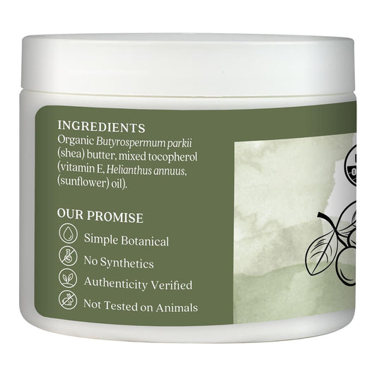 Aura Cacia Organic Shea Butter | Unrefined Body Care | 3.25 Oz