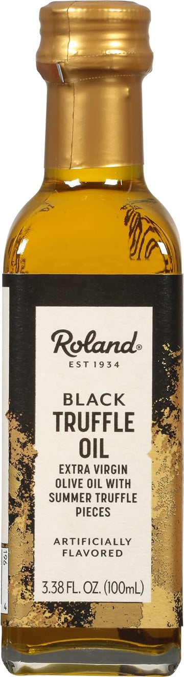Roland Foods Black Truffle Oil, from Italy, 3.4 Oz