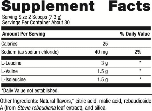 Metagenics Bcaas Powder 7.72 Oz (219 G), Orange Mango Flavor, 30 Servings - Non-Gmo, Gluten Free, Vegetarian