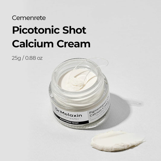 Cemenrete Picotonic Shot Calcium Cream For Even Skin Tone & Skin Clarity, 0.88 Oz