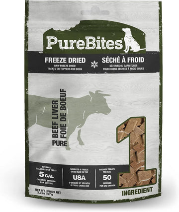 Purebites Beef Liver For Dogs, 2.0Oz / 57G - Entry Size