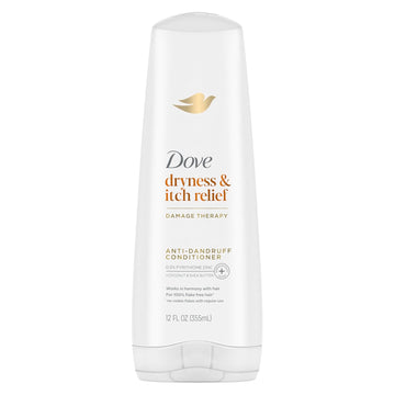 Dove Dermacare Scalp Anti-Dandruff Conditioner Dryness And Itch Relief Dry And Itchy Scalp With Pyrithione Zinc 12 Fl Oz