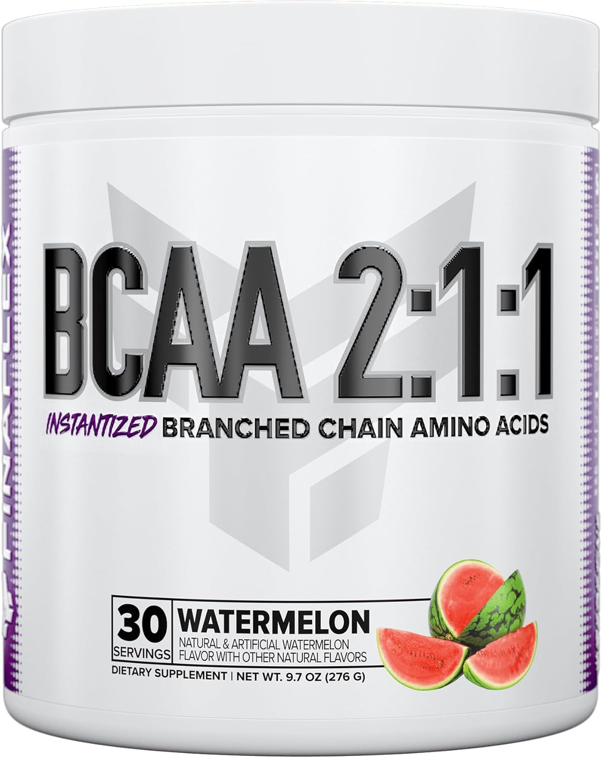 Finaflex Pure Bcaa 2:1:1, Watermelon - 9.7 Oz - Promotes Strength, Recovery & Performance - With 2:1:1 Ratio Of Leucine, Isoleucine & Valine + Vitamin C - 30 Servings