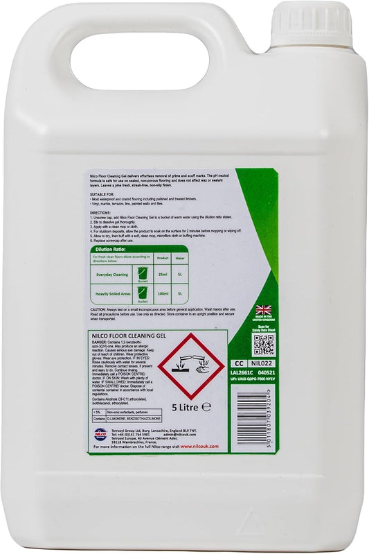 Nilco H13 Pine Floor Cleaning Gel 5L - Svtn5Glpcp