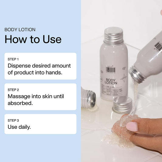 Dedcool Body Lotion Mini 2Oz Xtra Milk – Lightweight, Deeply Hydrating Formula With Ceramides, Snow Mushroom & Meadowfoam Oil