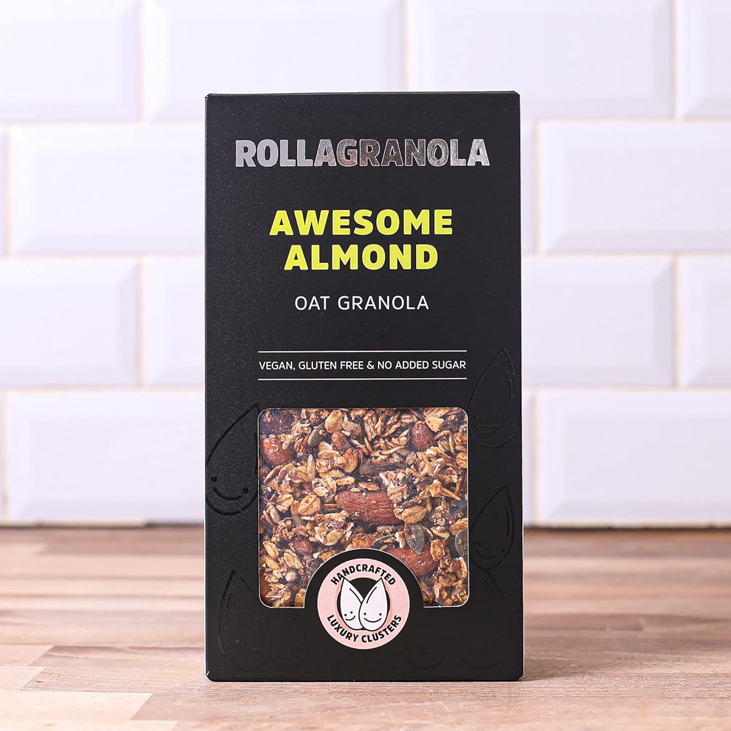 Rollagranola California Walnut Oat Granola, Gluten Free, Vegan, No Added Sugar, 3x350g : Amazon.co.uk: Grocery