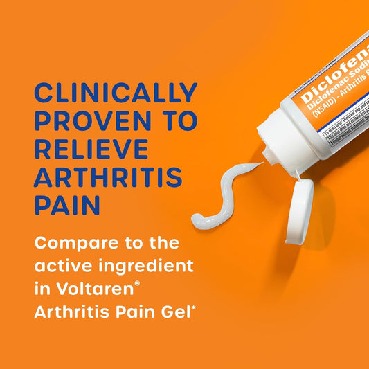 Healthcareaisle Diclofenac Gel, 1%, Arthritis Pain Relief - 150 G Tube - Original Prescription Strength (Nsaid)