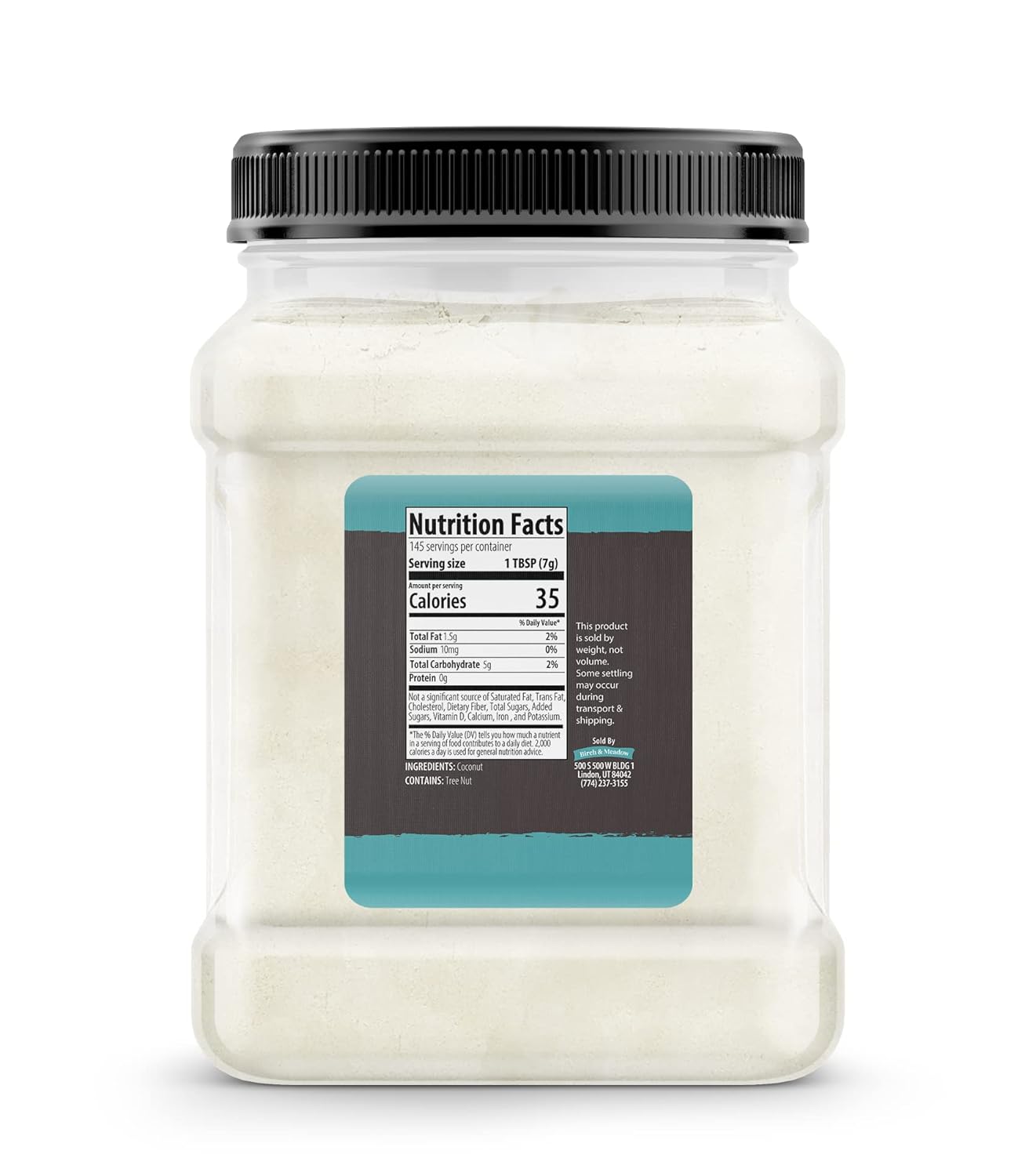 Birch & Meadow Nutritional Yeast Flakes And Coconut Milk Powder Bundle, Various Sizes, Yummy Flavors, Vegan