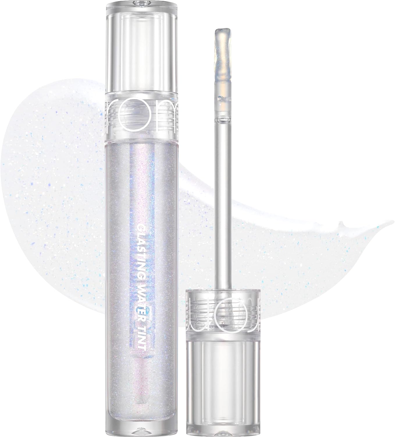 Rom&Nd Glasting Water Gloss (00 Meteor Track) | Syrupy Gloss, Glossy Finish, Long-Lasting, Moisturizing, Highlighting, Natural-Beauty, Gloss For Daily Use, K-Beauty, 4.3G / 0.15 Floz
