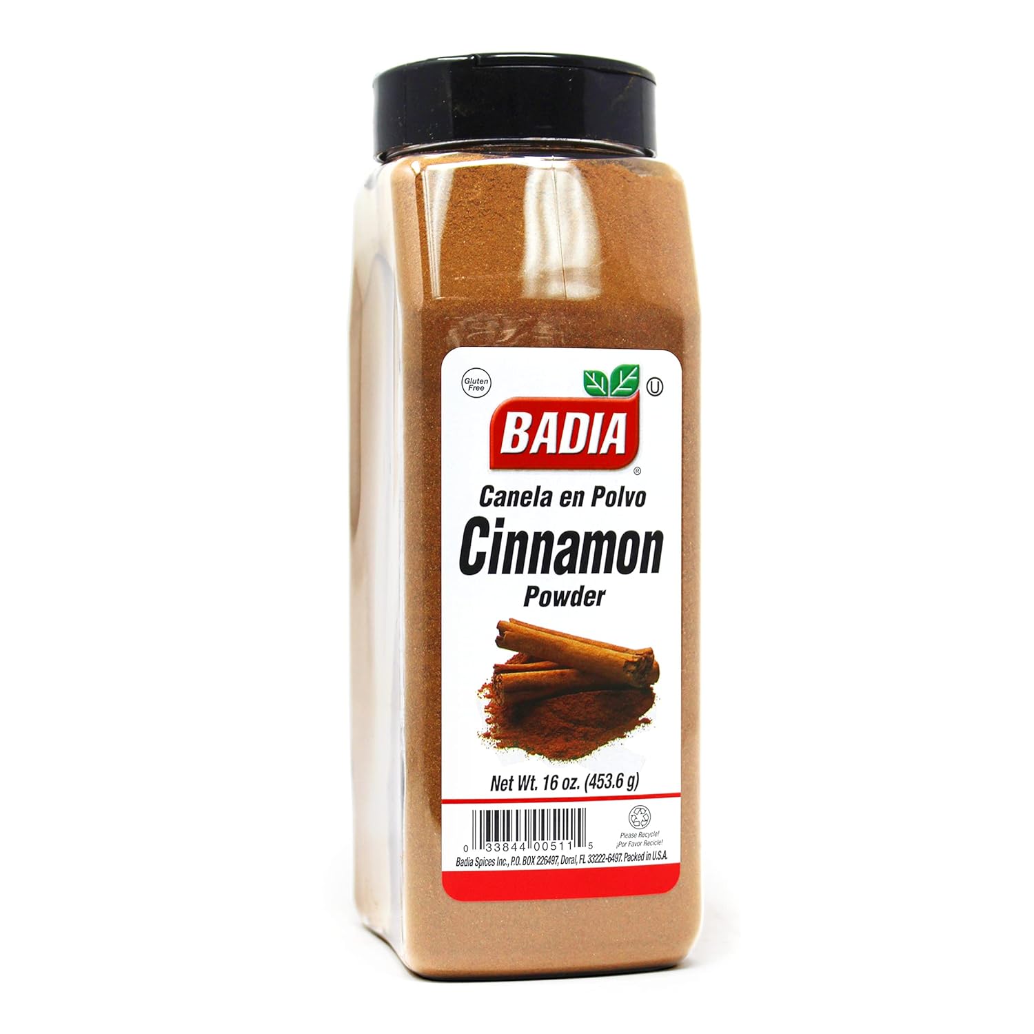 Badia Cinnamon Powder, 16-Ounce (Pack of 6)
