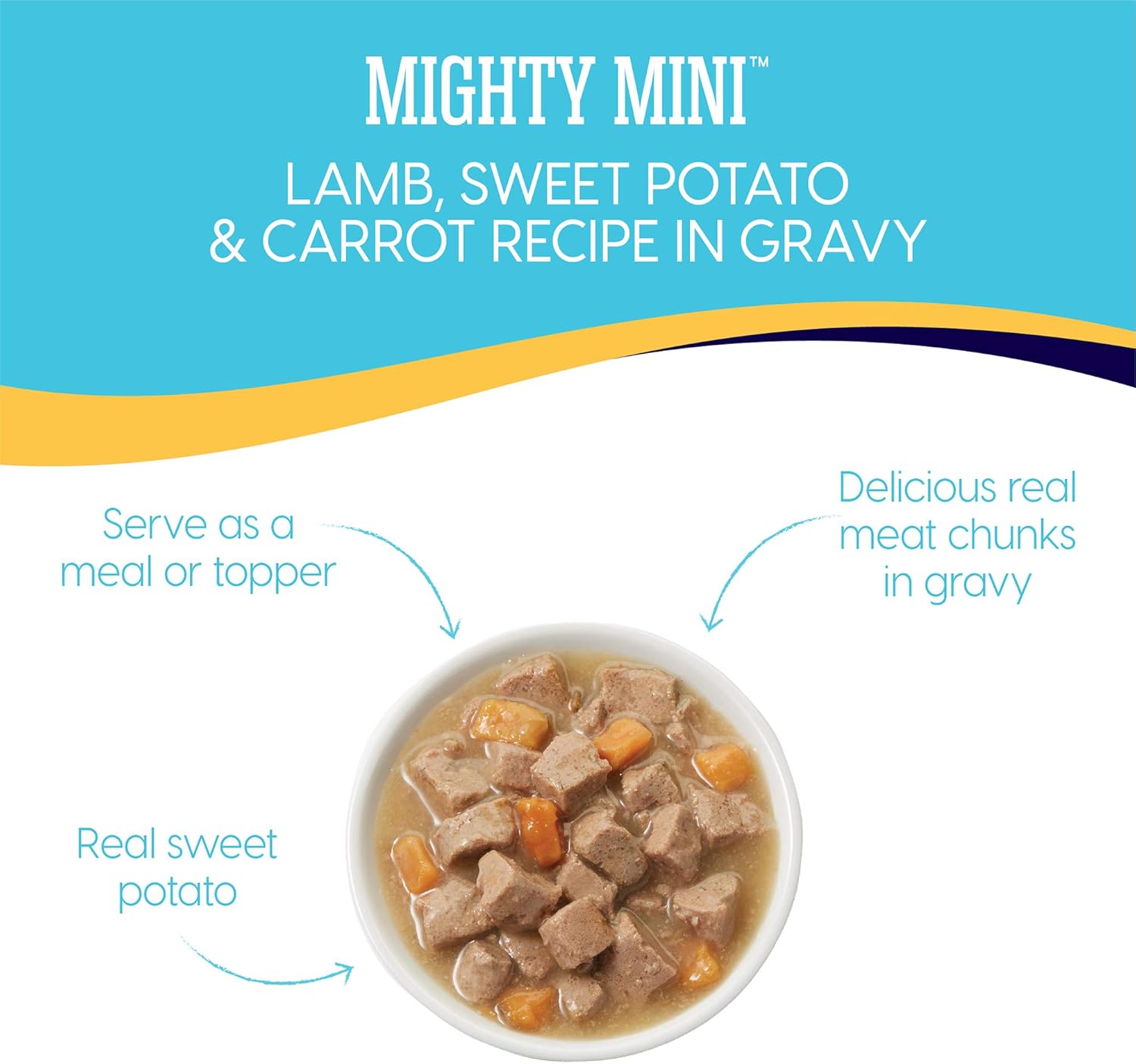 Solid Gold Wet Dog Food for Small Dogs - Mighty Mini Grain Free Wet Dog Food Made with Real Lamb - for Puppies, Adult & Senior Small Breeds with Sensitive Stomachs: Pet Supplies: Amazon.com