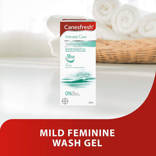 Canesfresh Soothing Intimate Hygiene Wash Gel, 200 Ml From The Makers Of Canesten