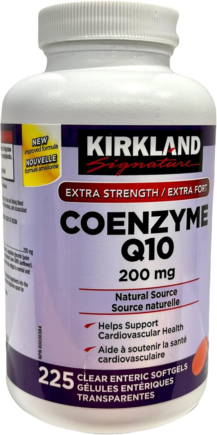 Kirkland Signature Coenzyme Q10 200Mg Extra Strength(Last 225 Days!)